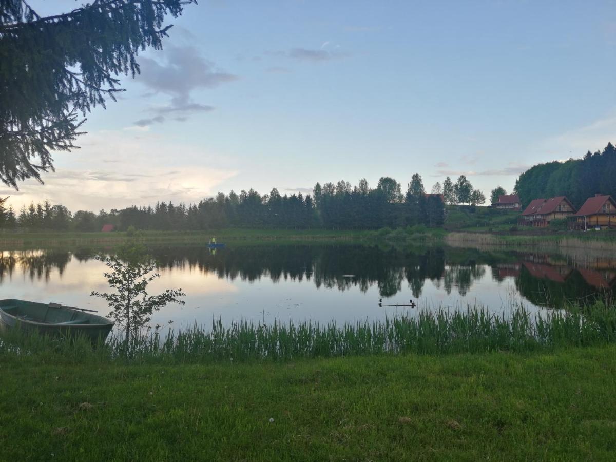 Hexagon Honey House+ Prywatna Plaza+Jezioro+ Stawy+ Gospodarstwo+ Pasieka Srokowo Bagian luar foto